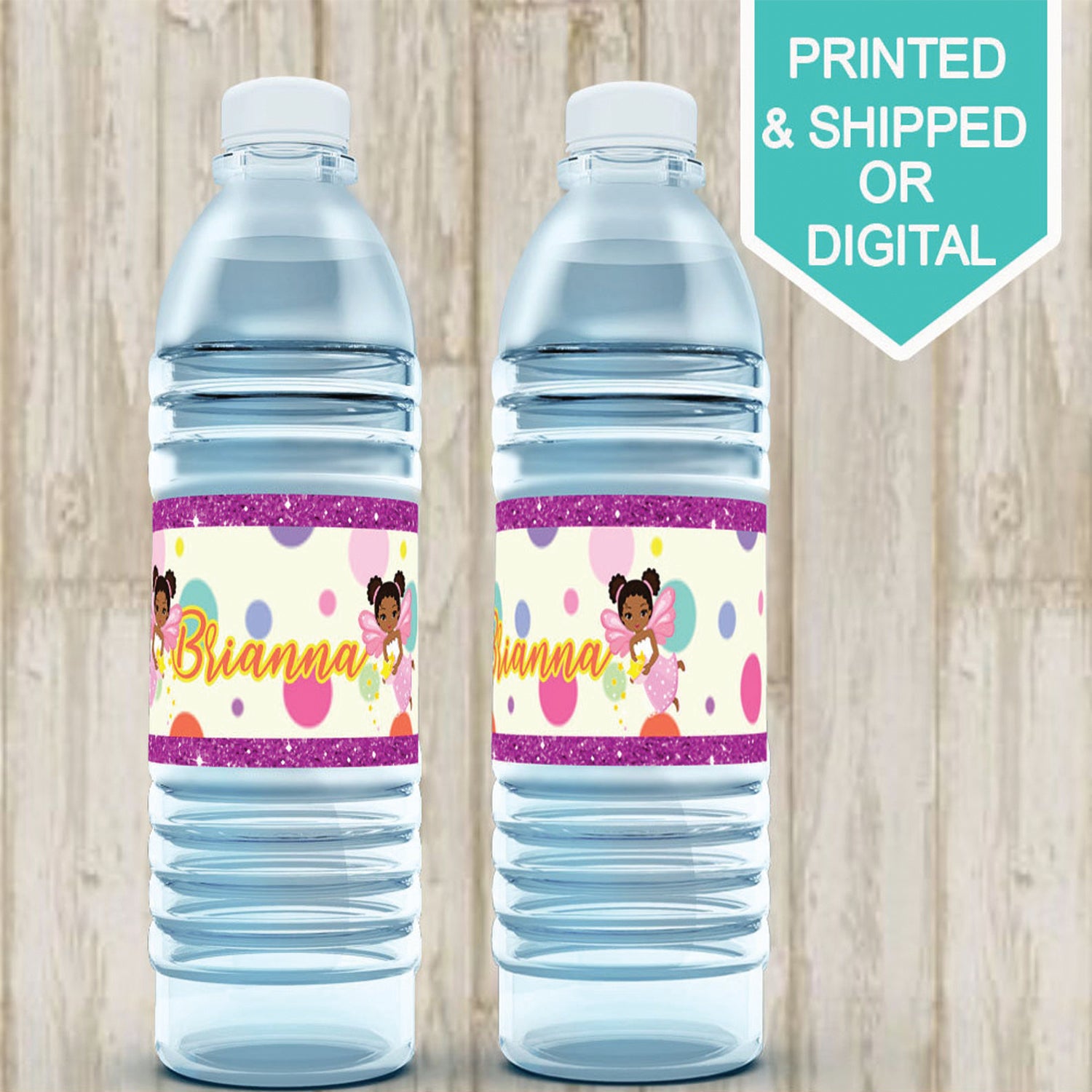 Princess water bottle labels, princess party, labels, water bottle, princess birthday, custom labels