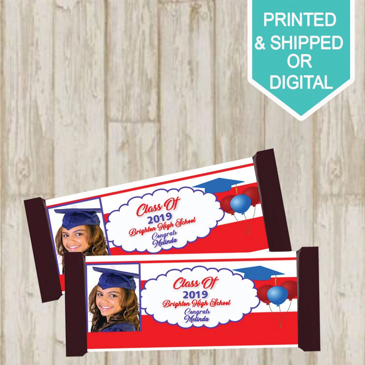 Graduation Candy Bar- Graduation Hershey Bar- Graduation Gift- Graduation Party- Chocolate Bar Labels- Printable- Digital -