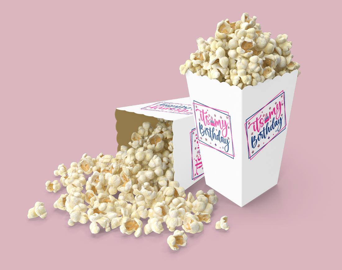 POPCORN TEMPLATE WITH MOCK UP